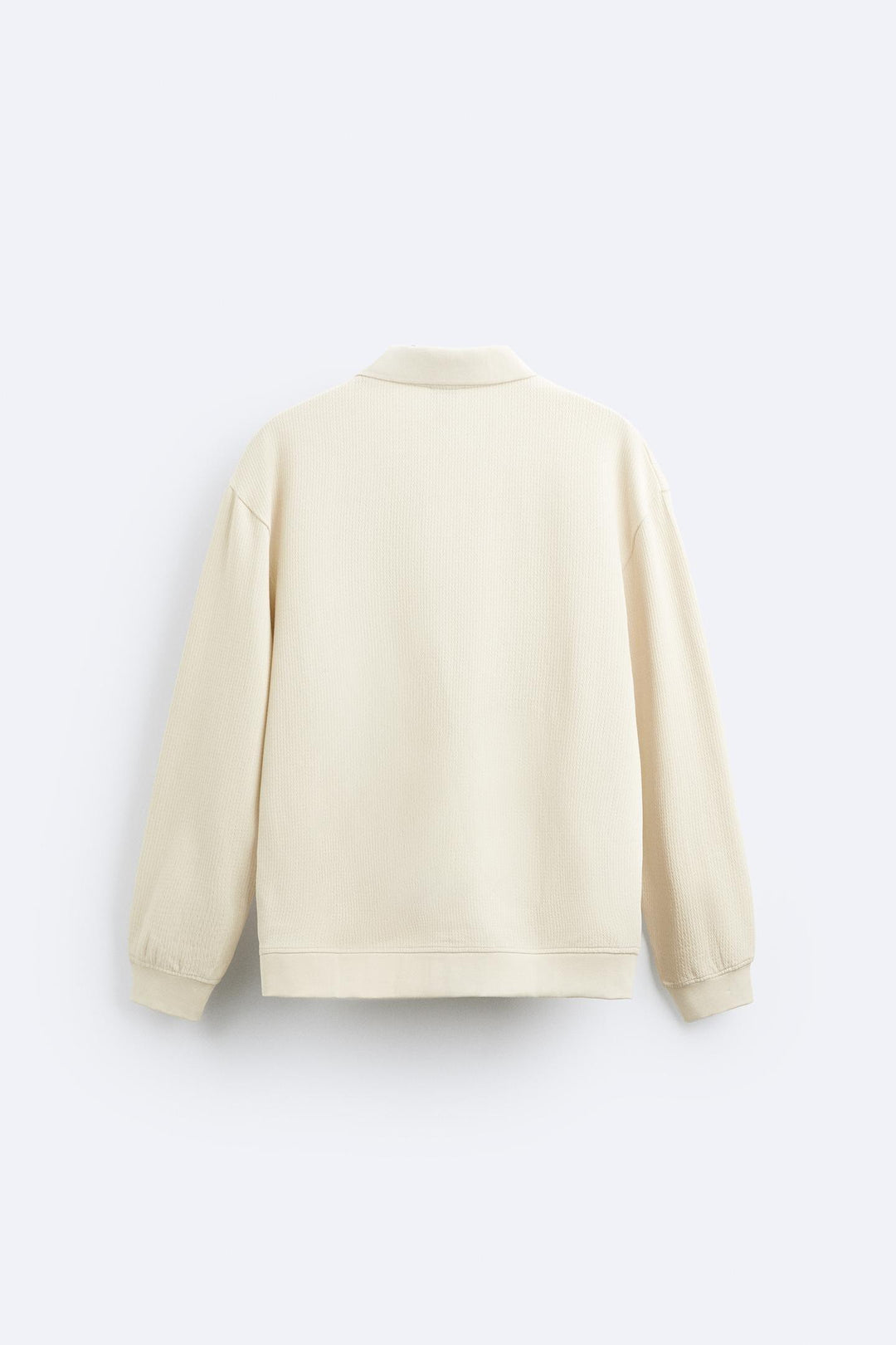 Beige pullover met polokraag – Casual stijl met elegantie