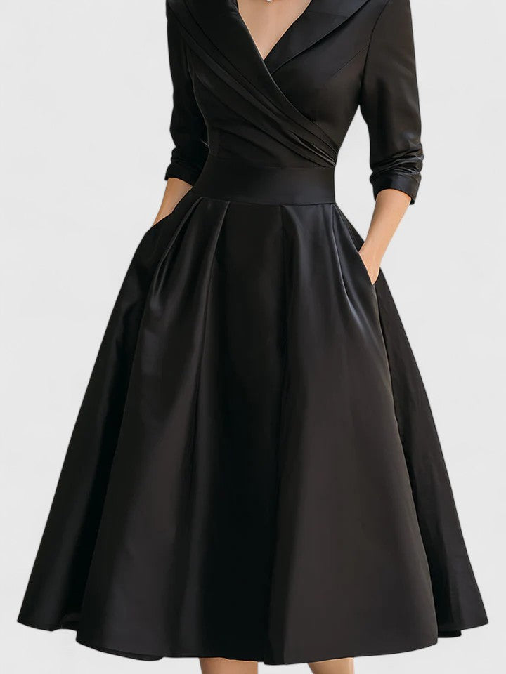 Yan | Elegante Midi Jurk