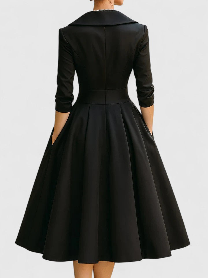Yan | Elegante Midi Jurk
