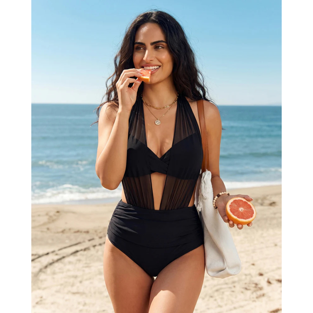 Sabine | 2-in-1 hoog Getailleerde Tummy Control Bikini