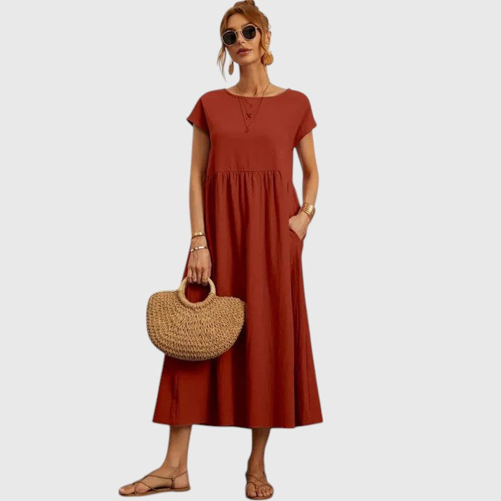 Fenella | Comfortabele Midi Jurk