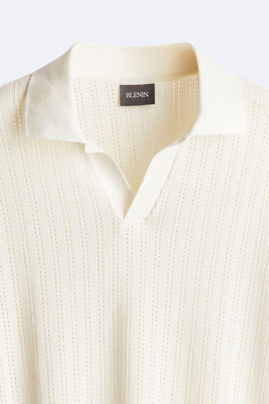 Stijlvol gebreid poloshirt voor een elegante look