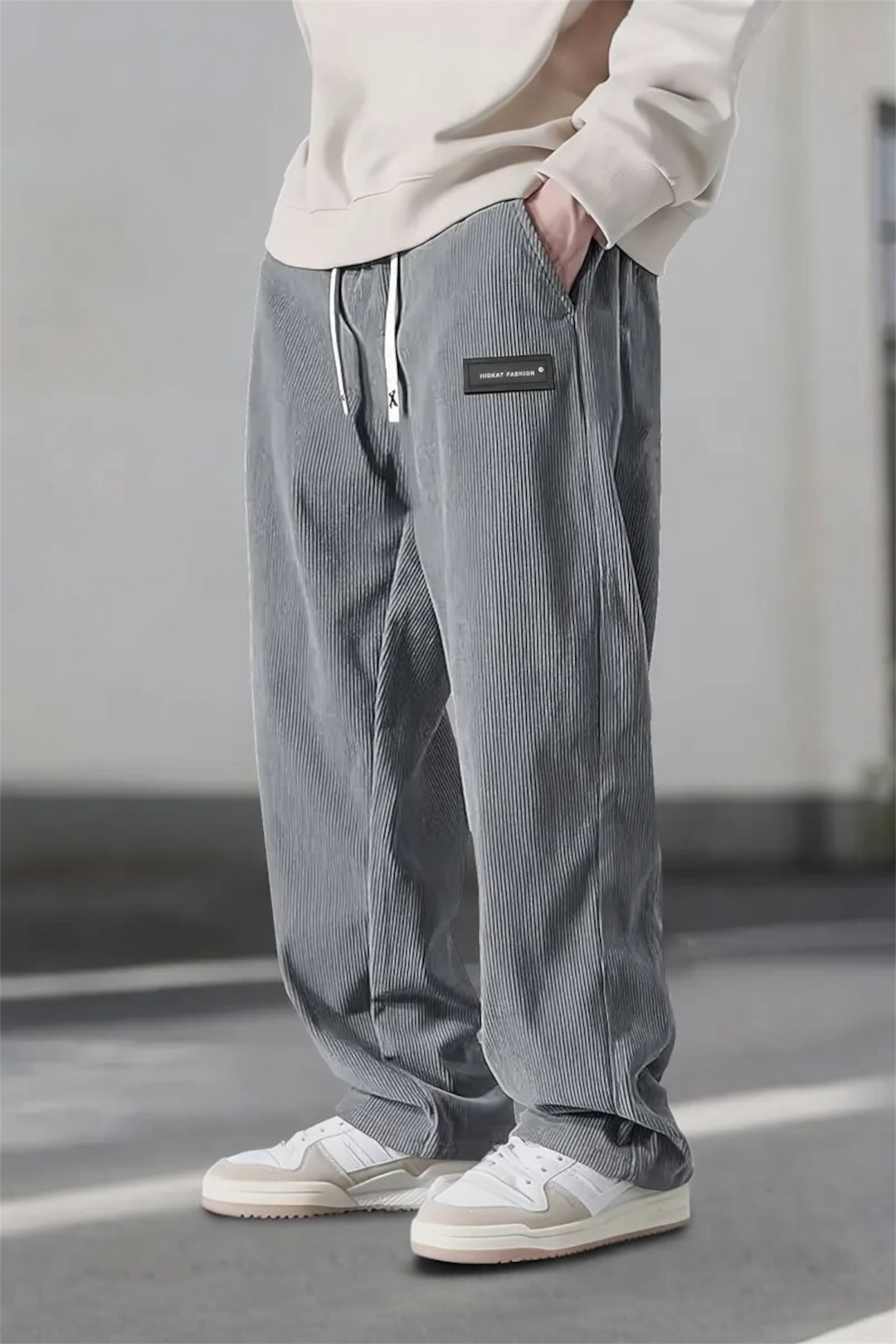 Noah | Corduroy Comfort Broek - Zacht, Stijlvol & Relaxte Fit