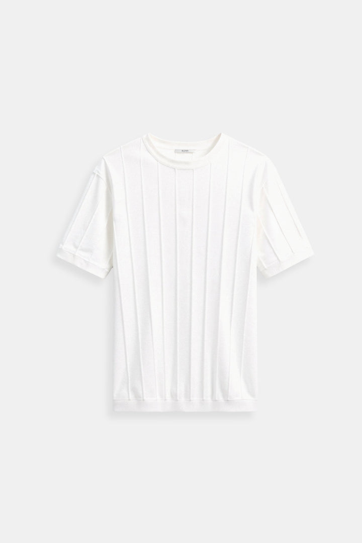 Oude Geld Classic Heavy O-Hals Gestreept T-Shirt