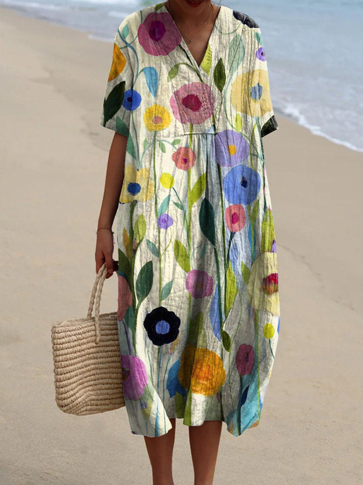 Maxi Jurk Zomer Bloemen