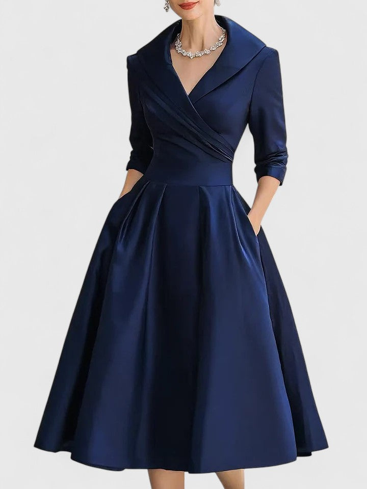 Yan | Elegante Midi Jurk
