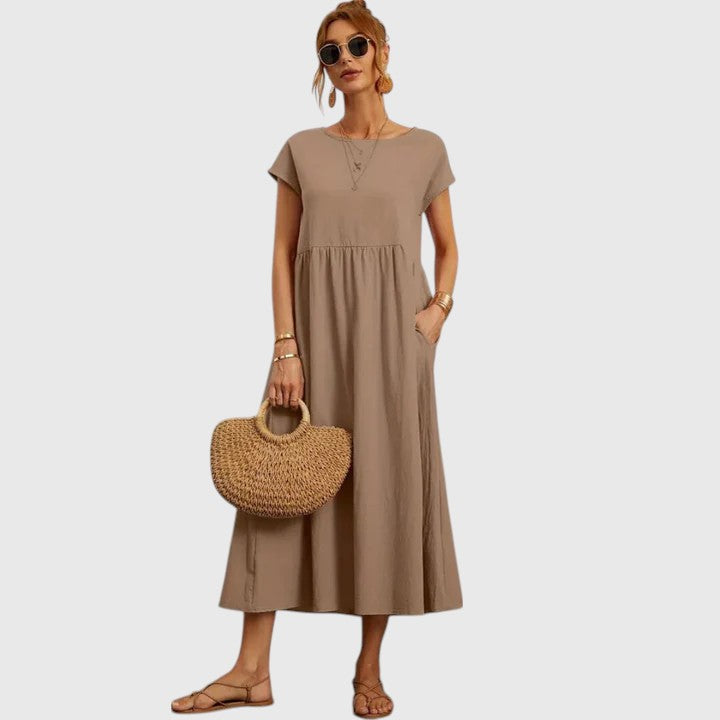 Fenella | Comfortabele Midi Jurk