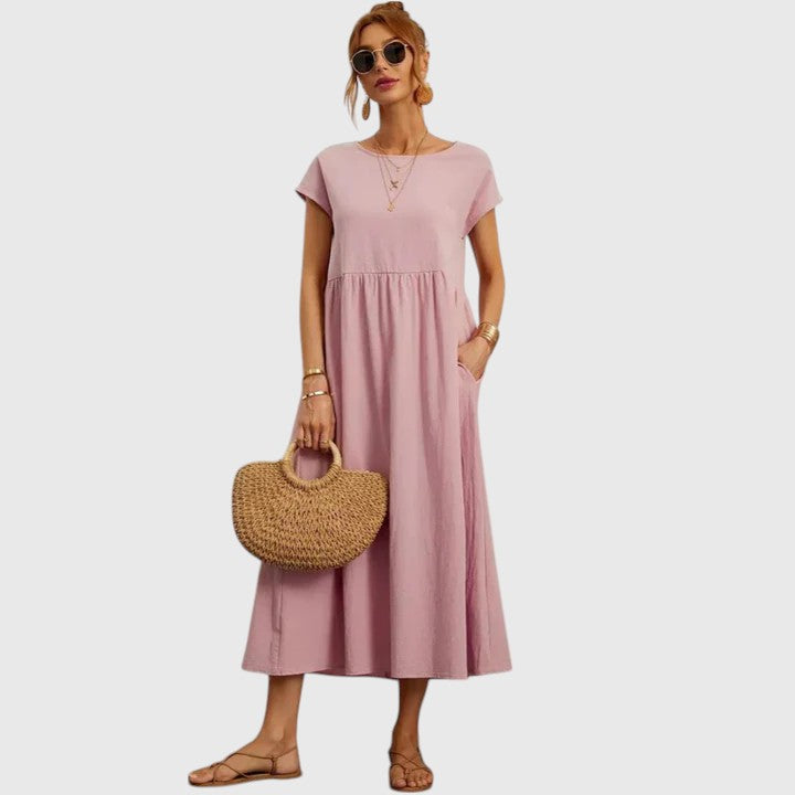 Fenella | Comfortabele Midi Jurk