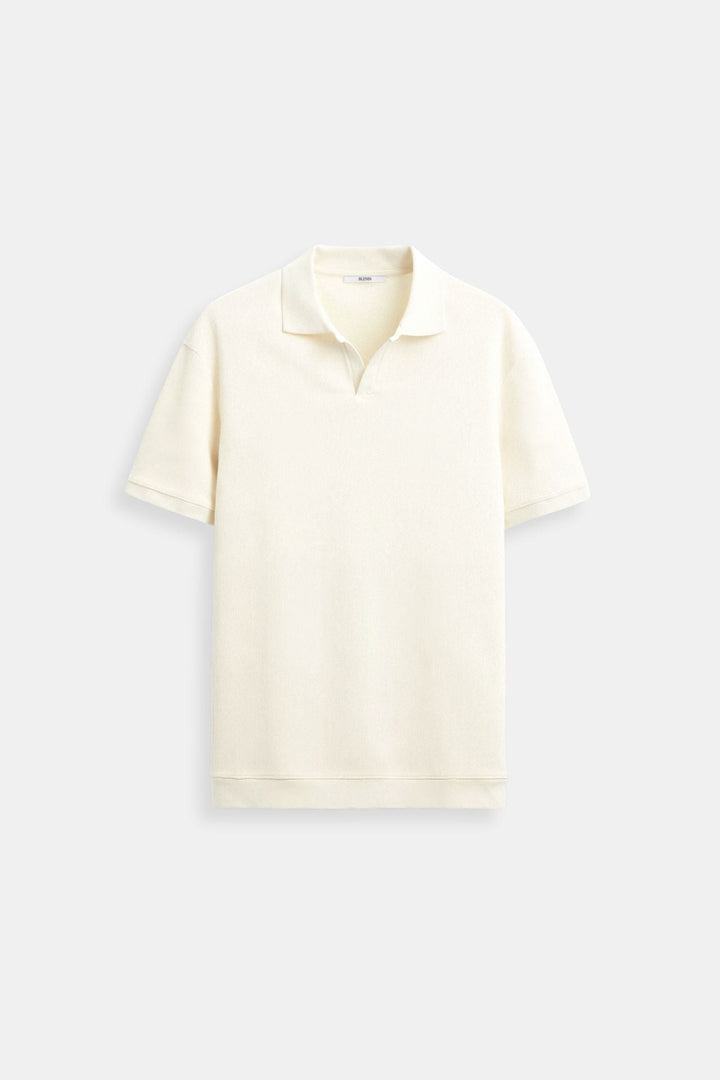 Heren Poloshirt in Beige – Elegant & Tijdloos