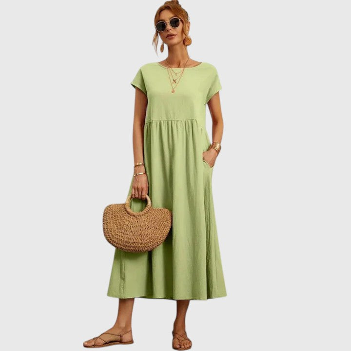 Fenella | Comfortabele Midi Jurk