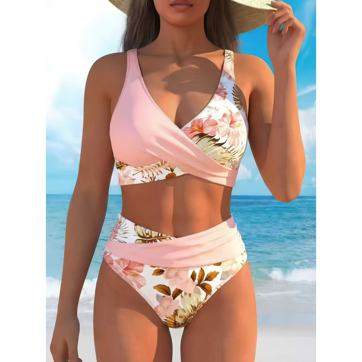 Sisi | Twist-Front Bikini met Hoge Taille