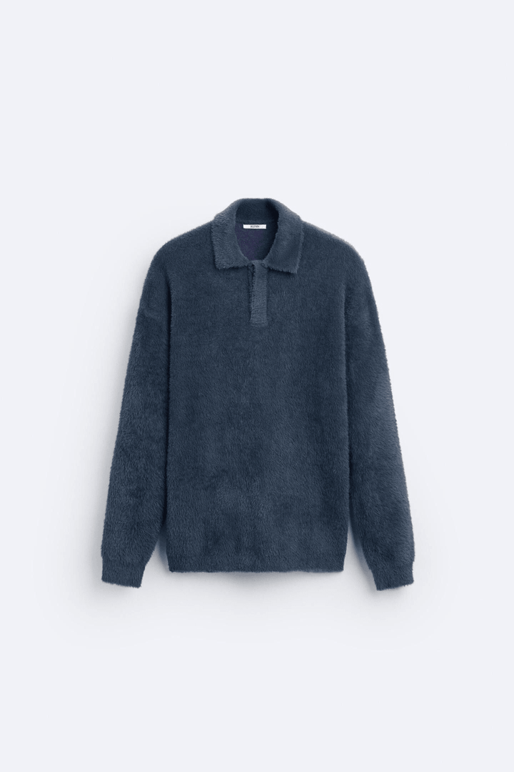 Fleece-Polo Shirt | Zacht, Warm & Stijlvol