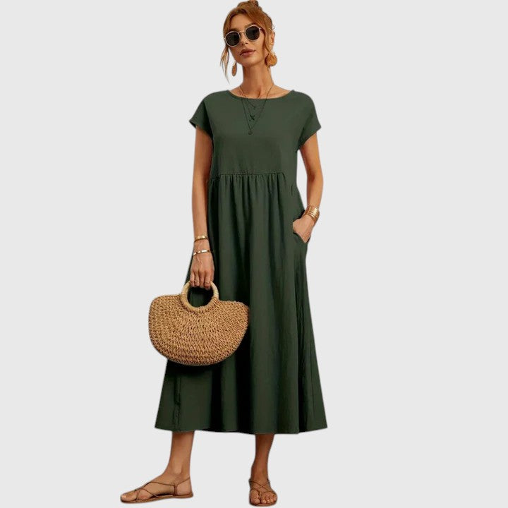Fenella | Comfortabele Midi Jurk