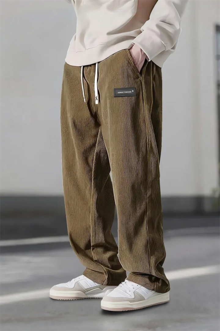 Noah | Corduroy Comfort Broek - Zacht, Stijlvol & Relaxte Fit