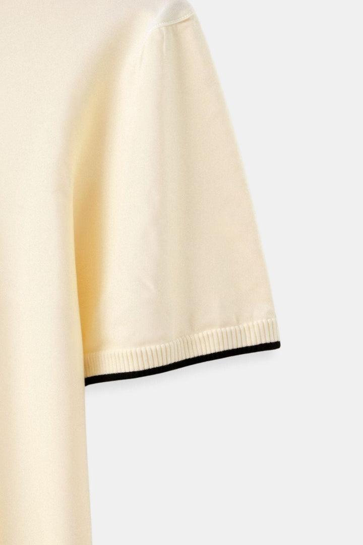 Heren Poloshirt met Contrastdetails – Elegant & Modern