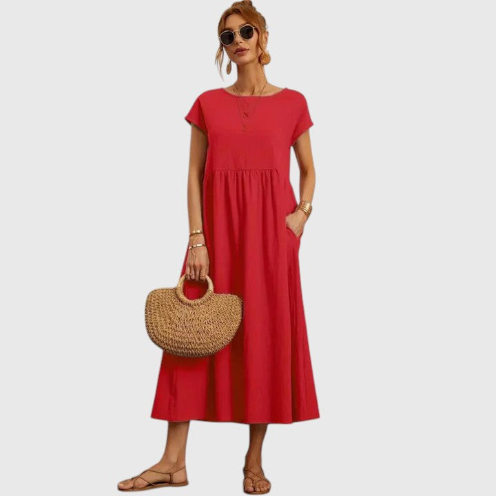 Fenella | Comfortabele Midi Jurk