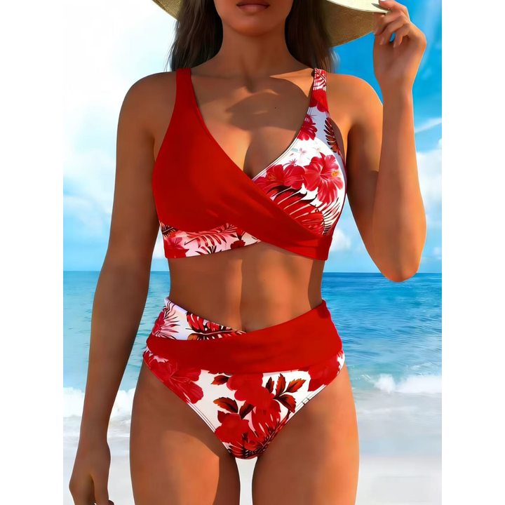 Sisi | Twist-Front Bikini met Hoge Taille