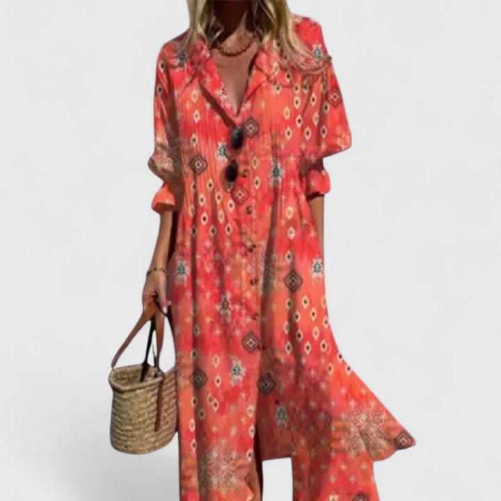 Paula | Elegante Boho Jurk