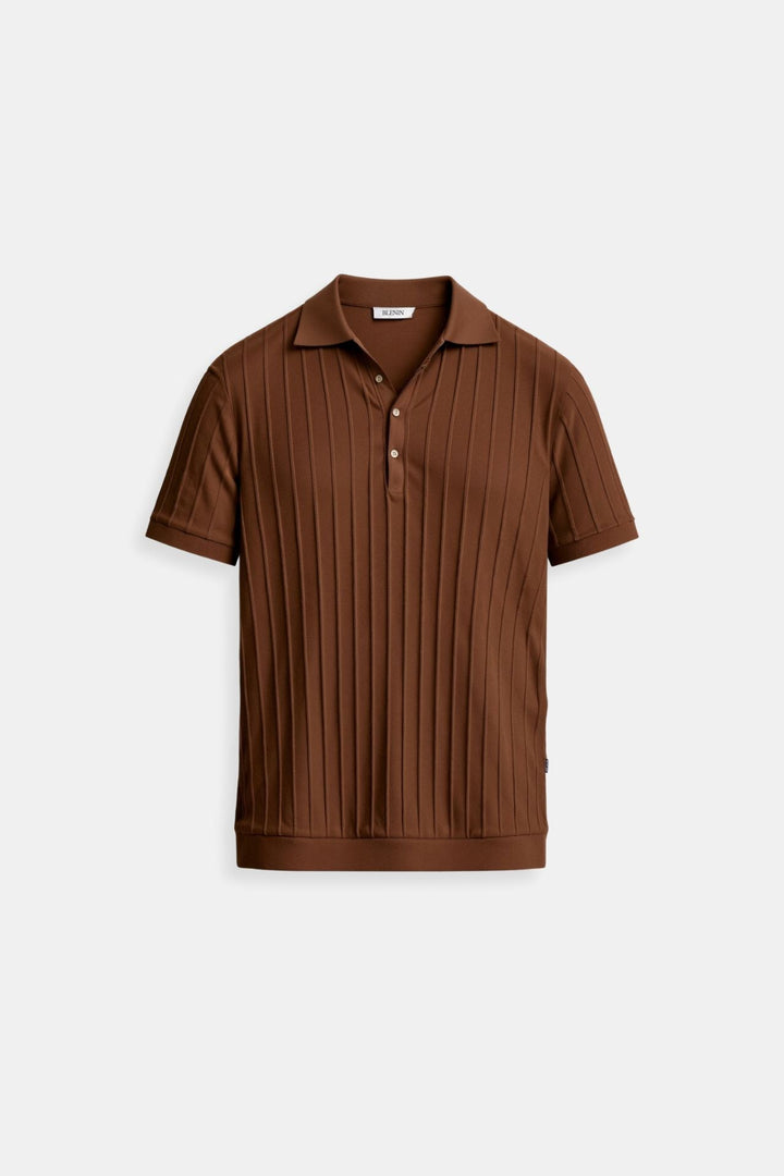 Elegante heren polo in het wit – Minimalistisch en tijdloos