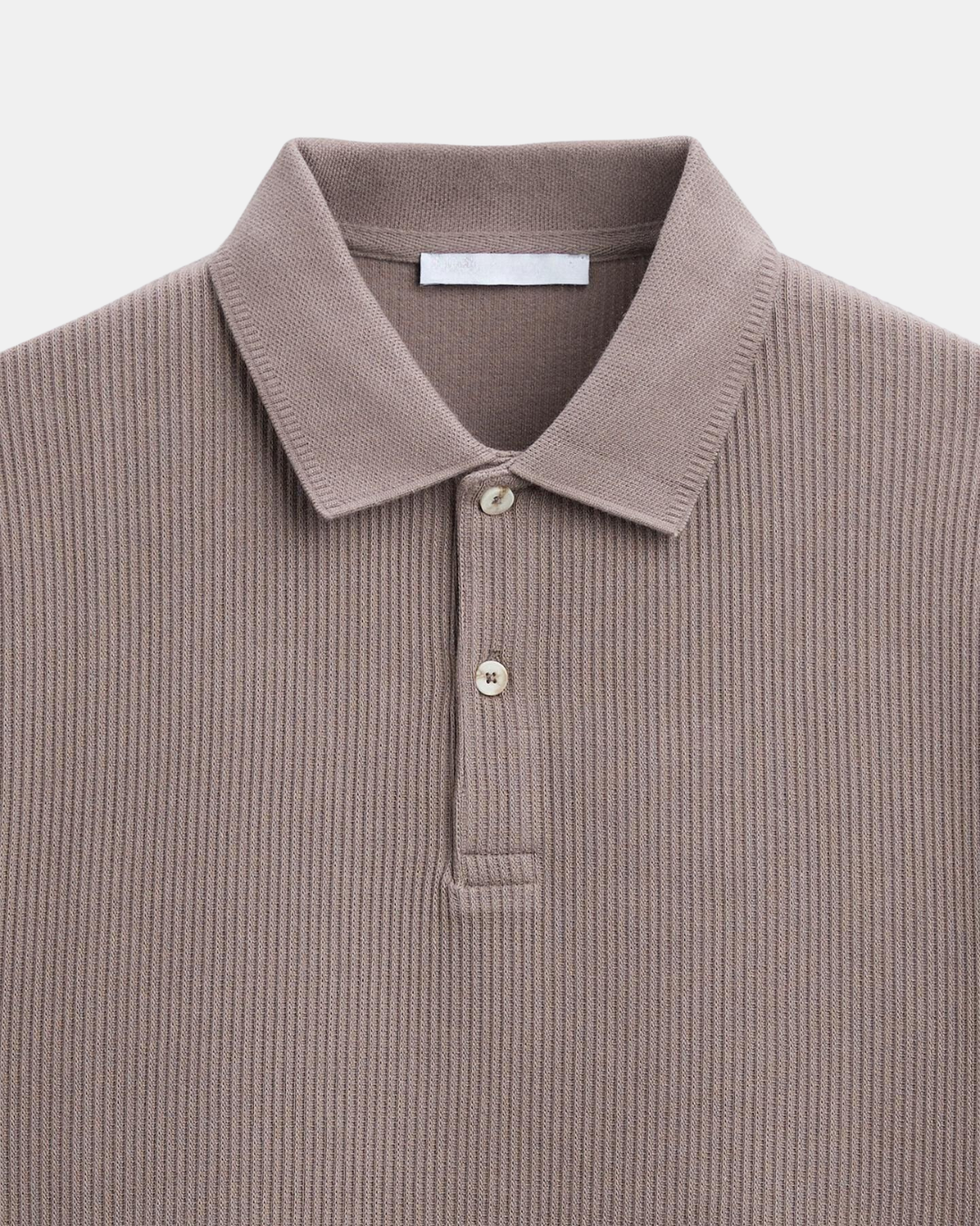 Heren Polo Structuur Korte Mouw Modern Elegant