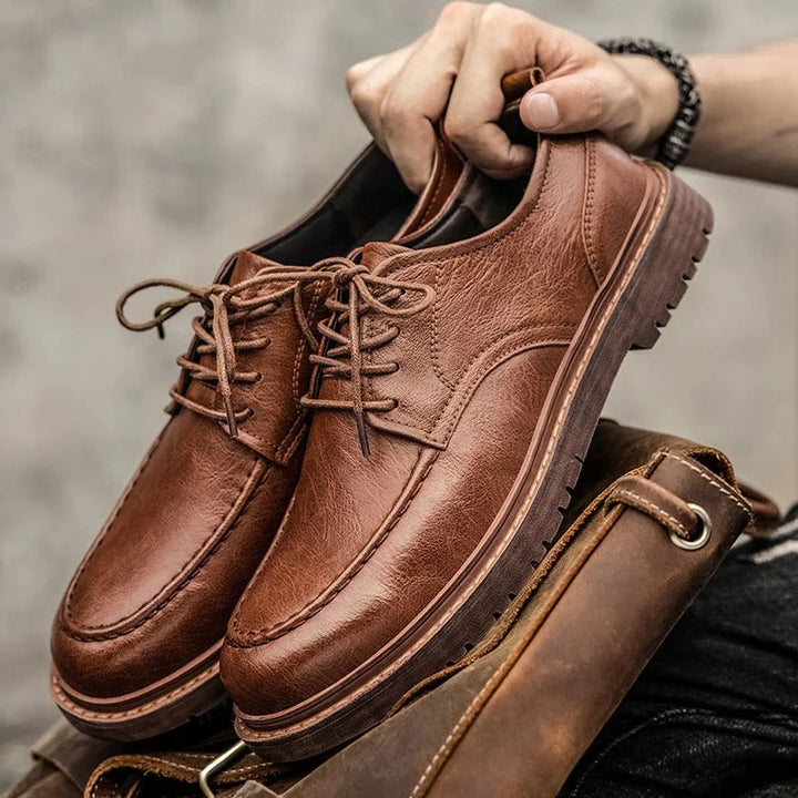 Nolan - Westwell Lage Schoenen van Echt Leer