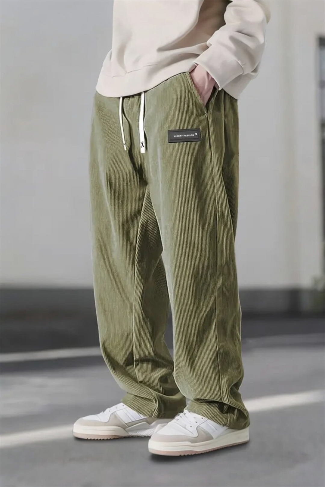 Noah | Corduroy Comfort Broek - Zacht, Stijlvol & Relaxte Fit