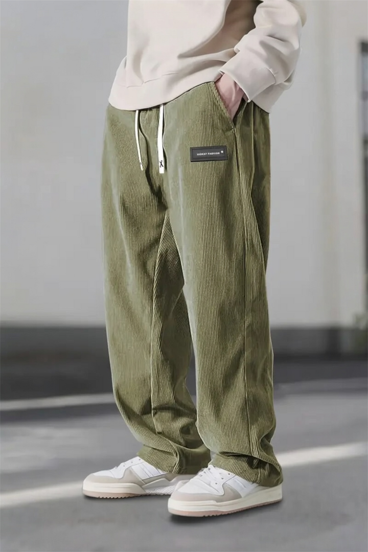 Noah | Corduroy Comfort Broek - Zacht, Stijlvol & Relaxte Fit
