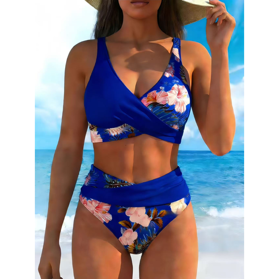 Sisi | Twist-Front Bikini met Hoge Taille
