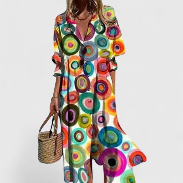 Paula | Elegante Boho Jurk