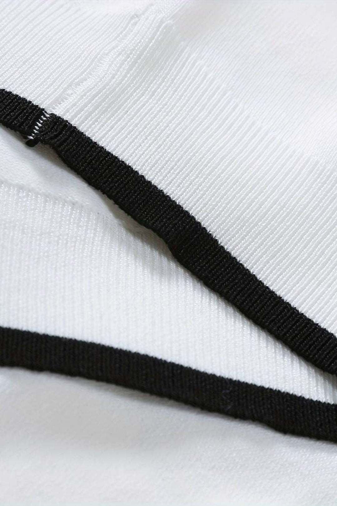 Klassiek Poloshirt met Rits en Contrastdetails