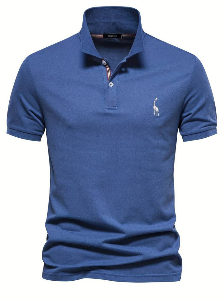 Mateo | Slim Fitted Klassiek Poloshirt met subtiele Kragendetail
