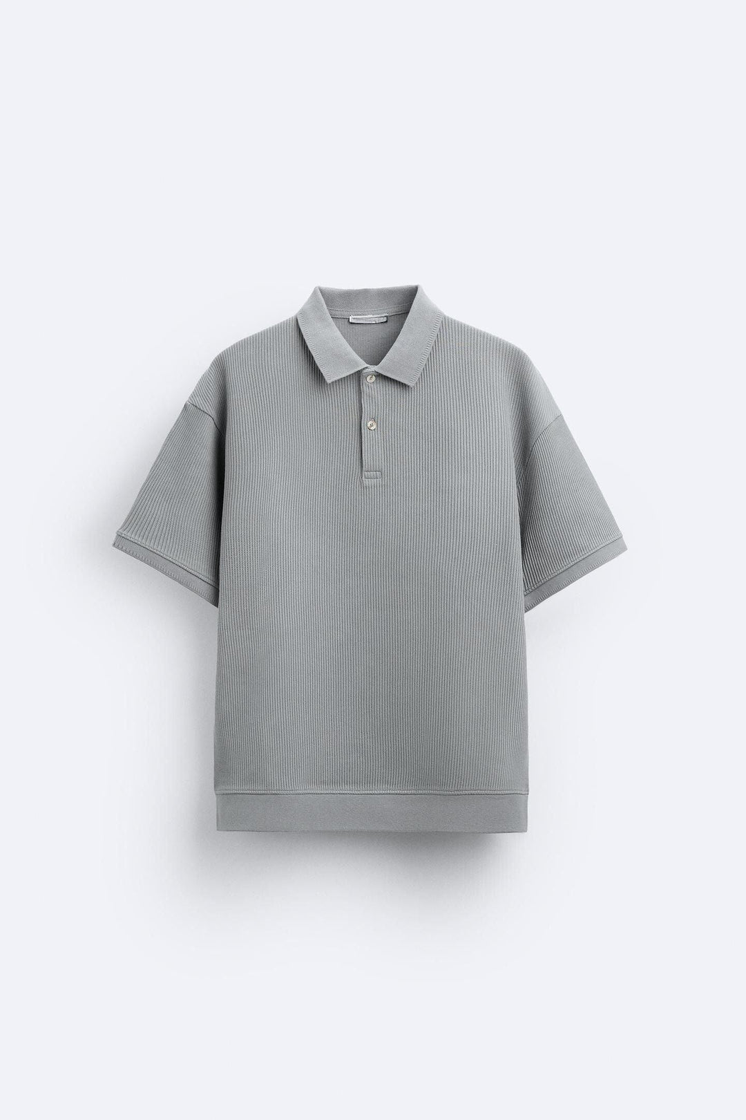Korte Mouwen Polo in Crèmewit – Minimalistisch en Comfortabel