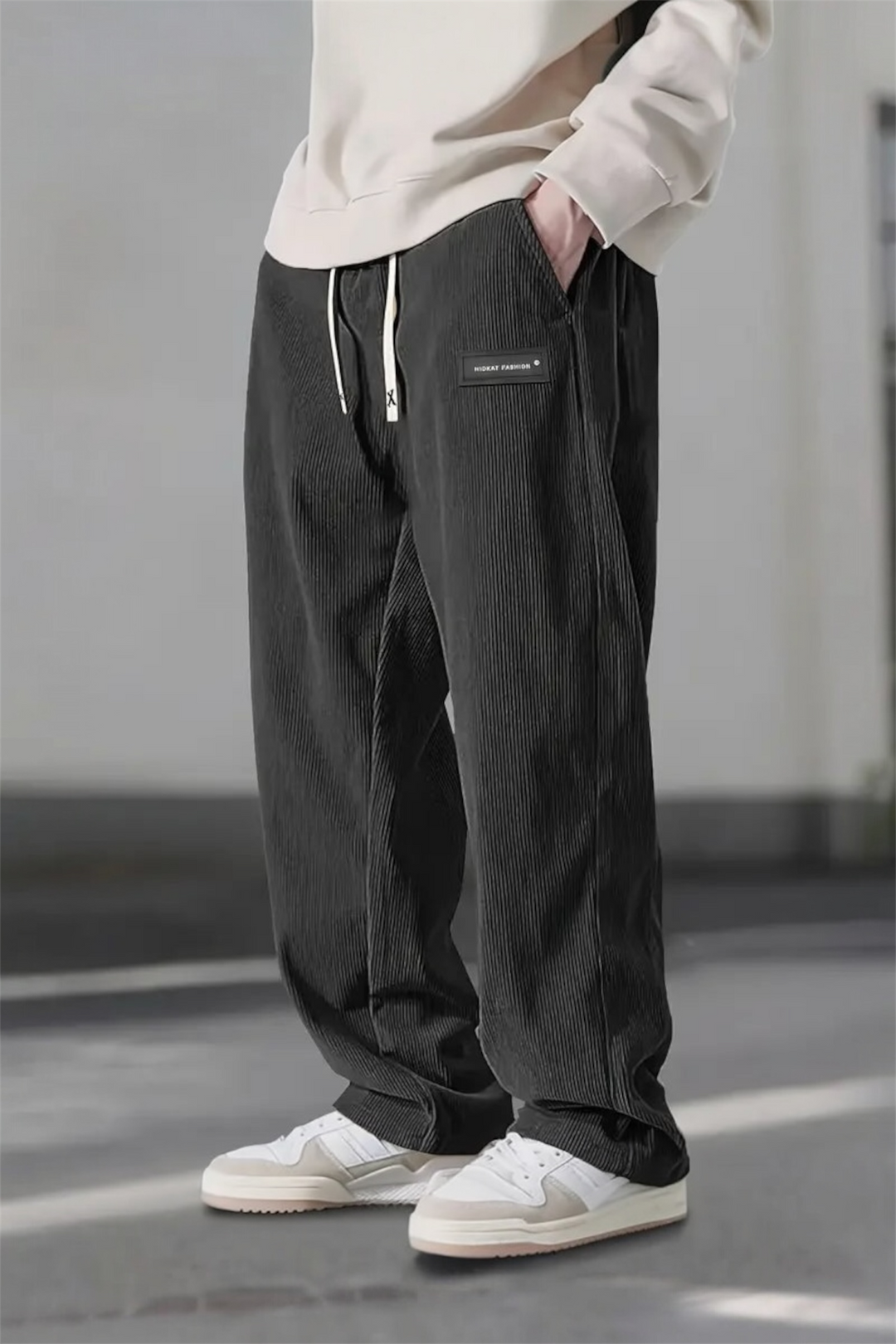Noah | Corduroy Comfort Broek - Zacht, Stijlvol & Relaxte Fit