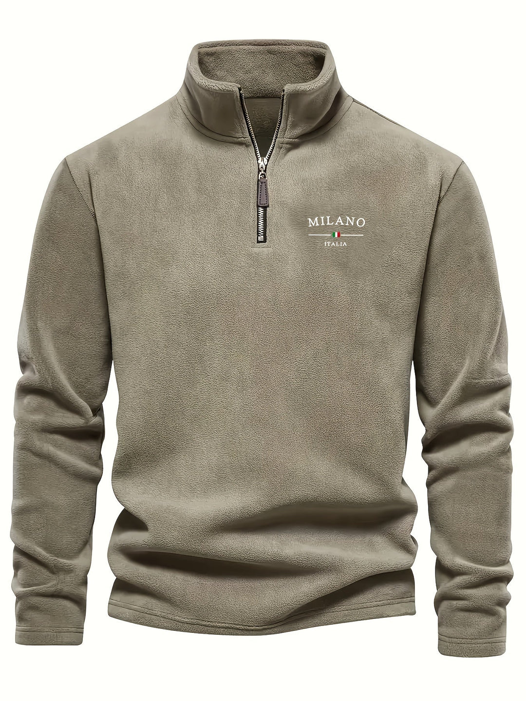 Heren Trui Half Zip Casual Warm Comfort