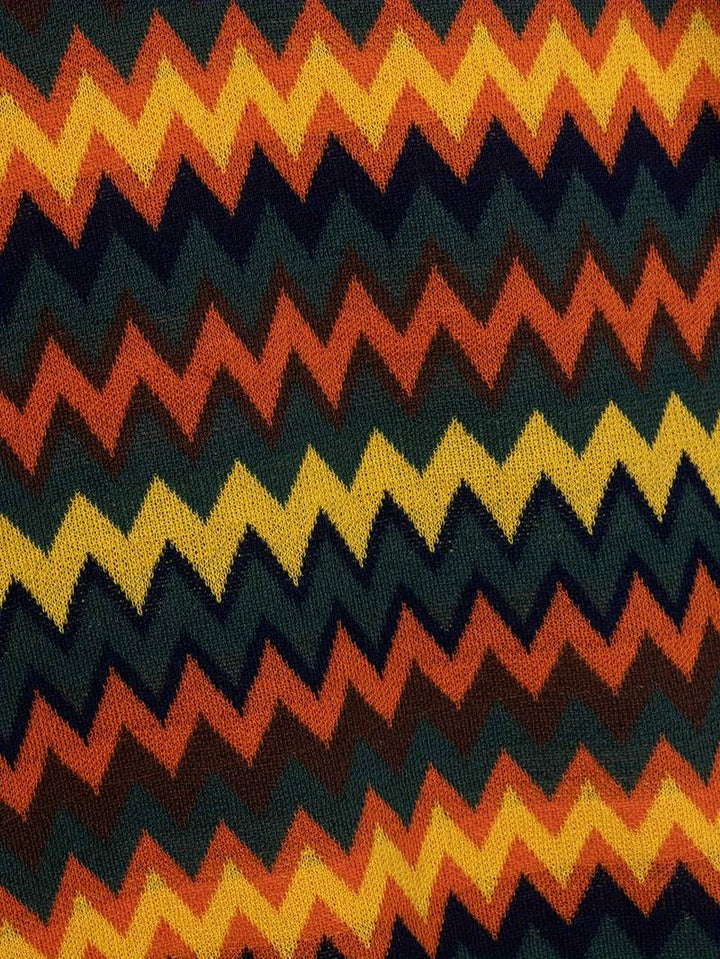 Retro-Trui met Zigzagpatroon