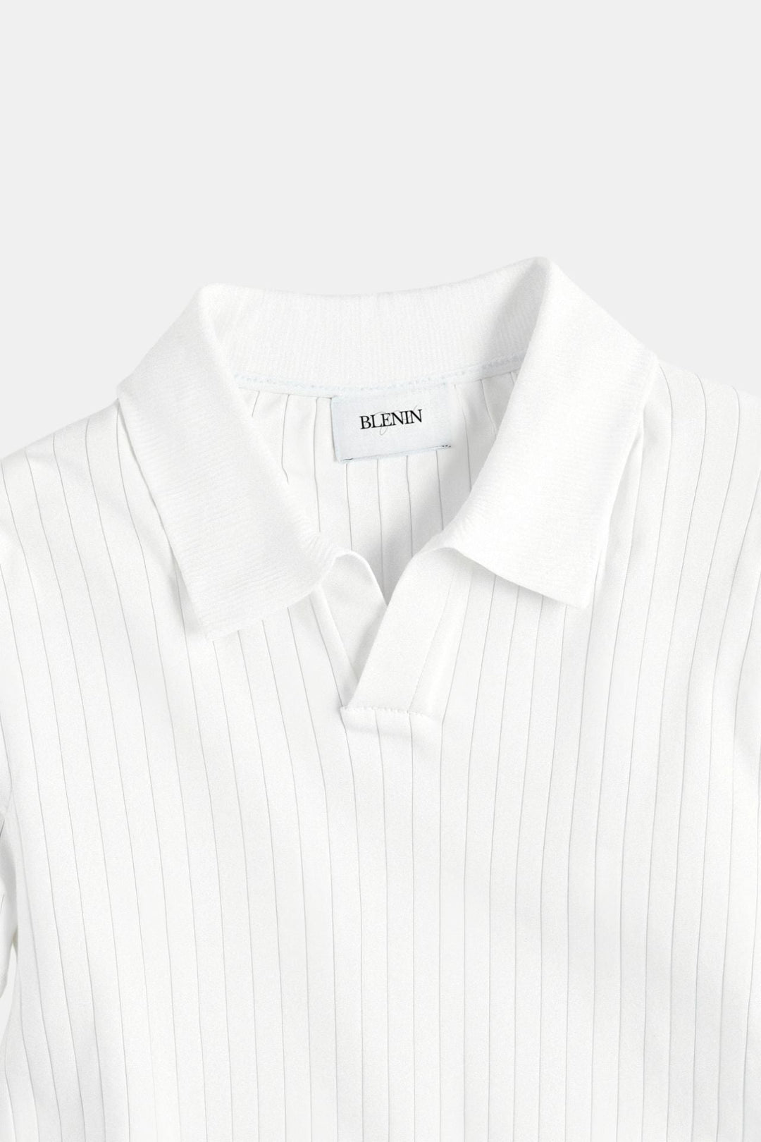 Minimalistisch Gebreid Poloshirt | Elegantie & Comfort in Perfectie