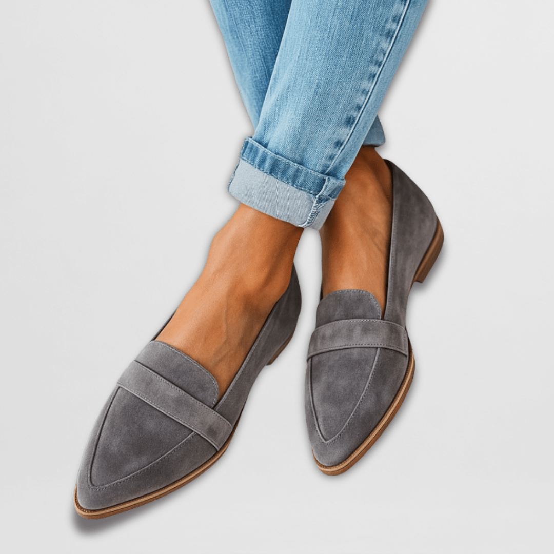 Helen | Orthopedische Zachte Suède Loafers