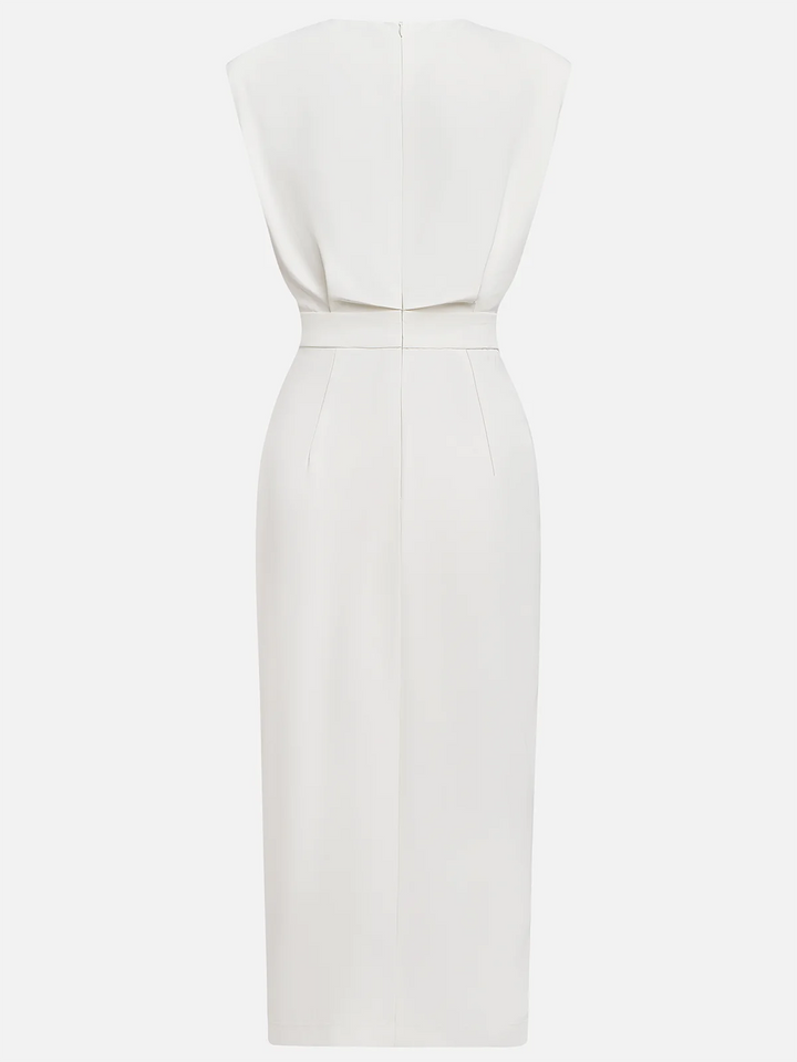 Aspen | Moeiteloze Charme Midi Jurk