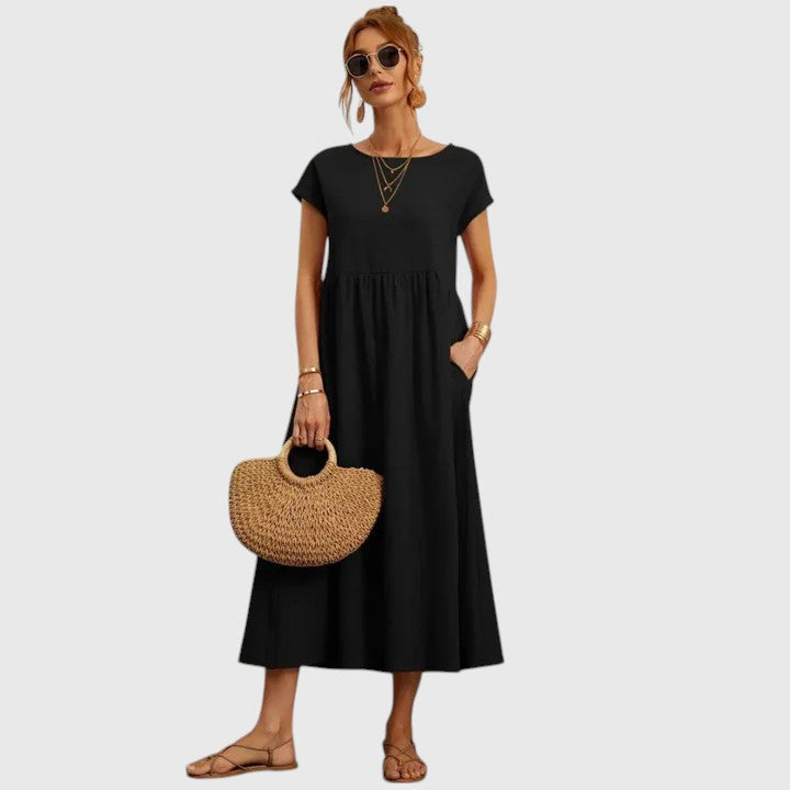 Fenella | Comfortabele Midi Jurk