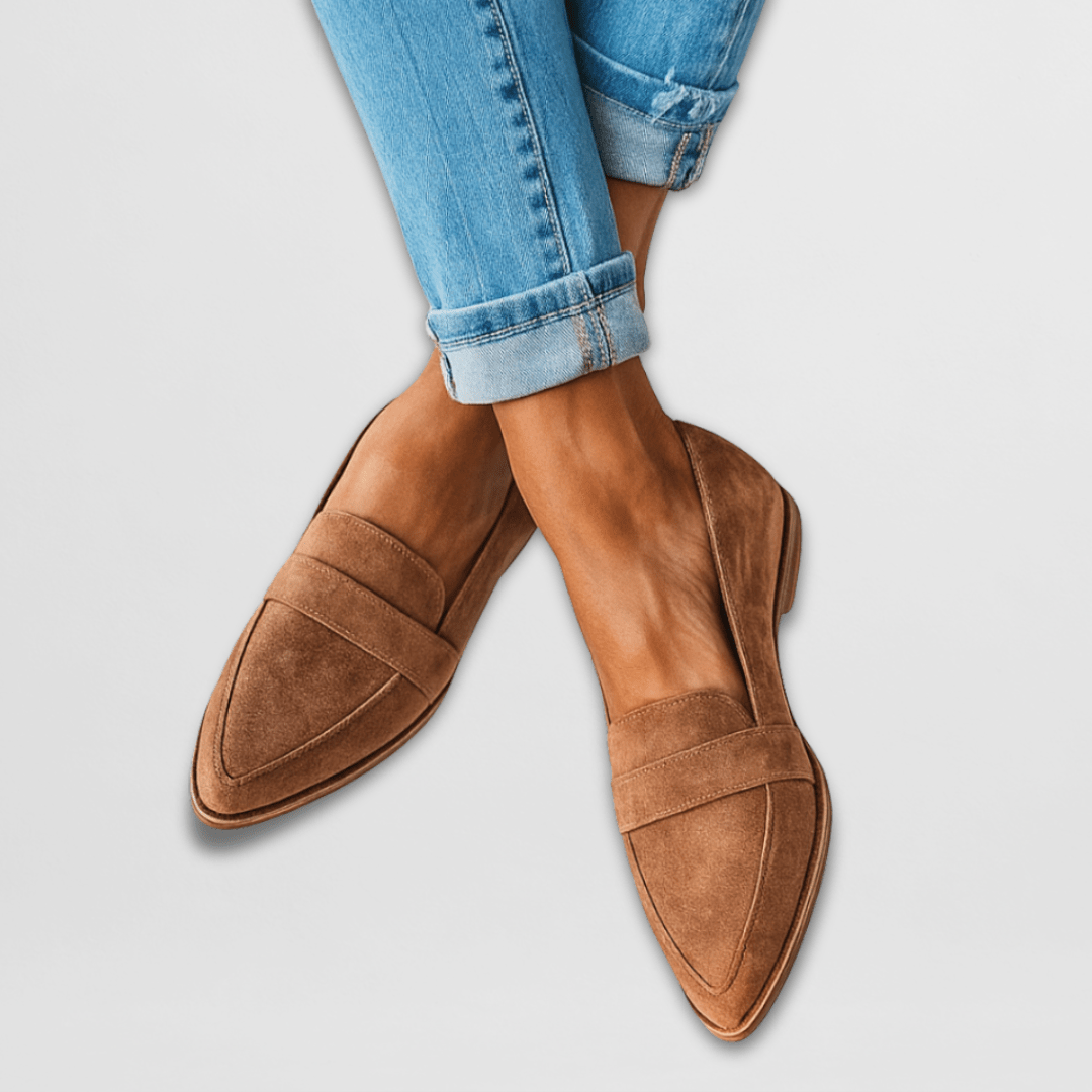Helen | Orthopedische Zachte Suède Loafers