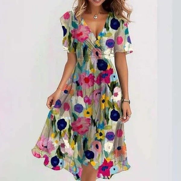 Midi Jurk Floral