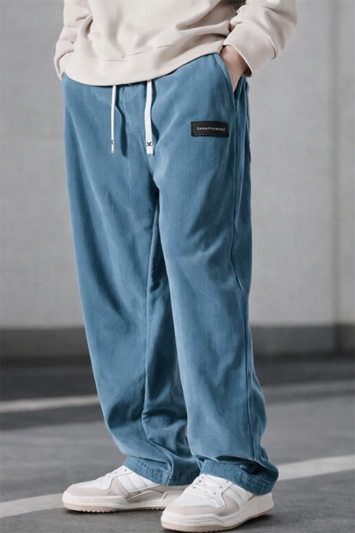 Noah | Corduroy Comfort Broek - Zacht, Stijlvol & Relaxte Fit