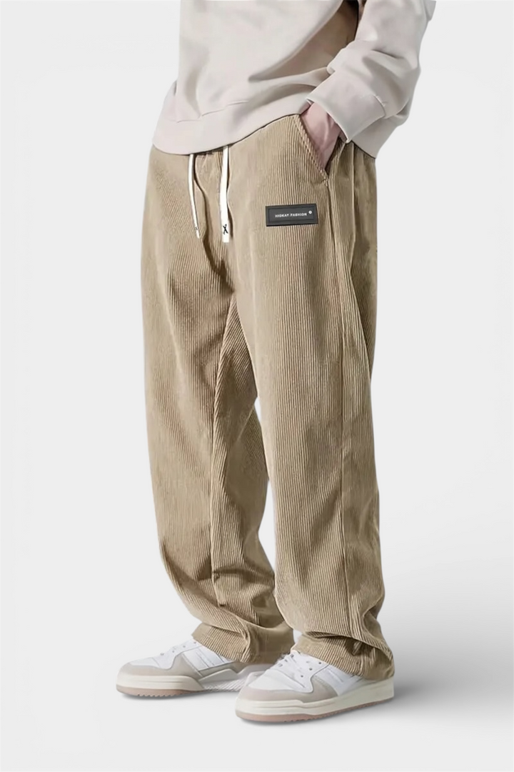 Noah | Corduroy Comfort Broek - Zacht, Stijlvol & Relaxte Fit