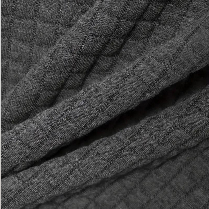 Liam | Wafelstructuur Poloshirt met opvallende contrastkleur