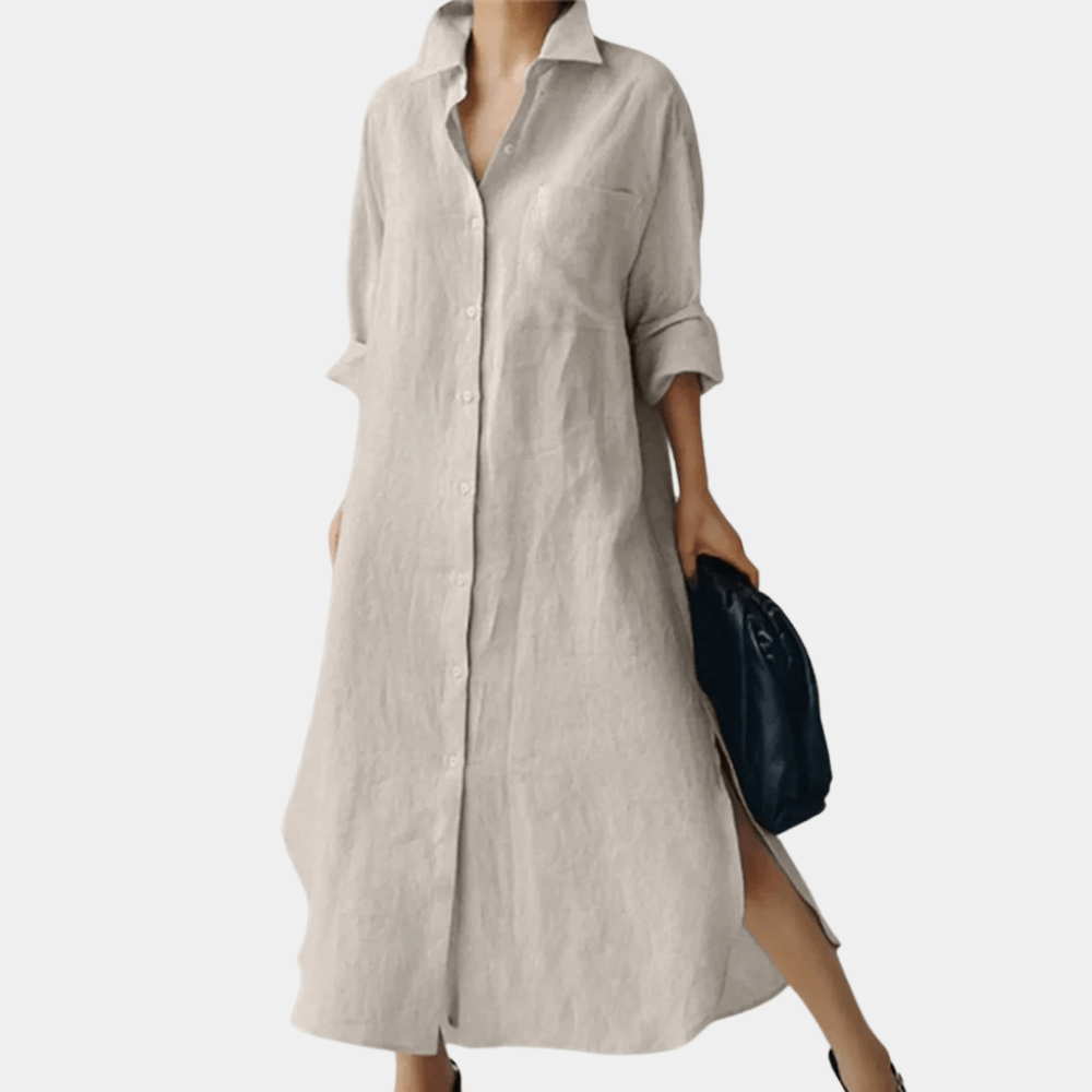 Oversized Jurk Linnen