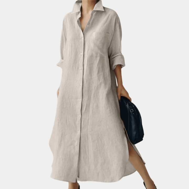 Oversized Jurk Linnen