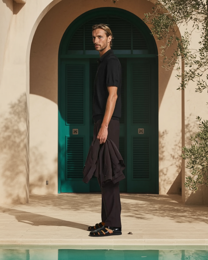 Heren Polo Minimalistisch Korte Mouw Premium