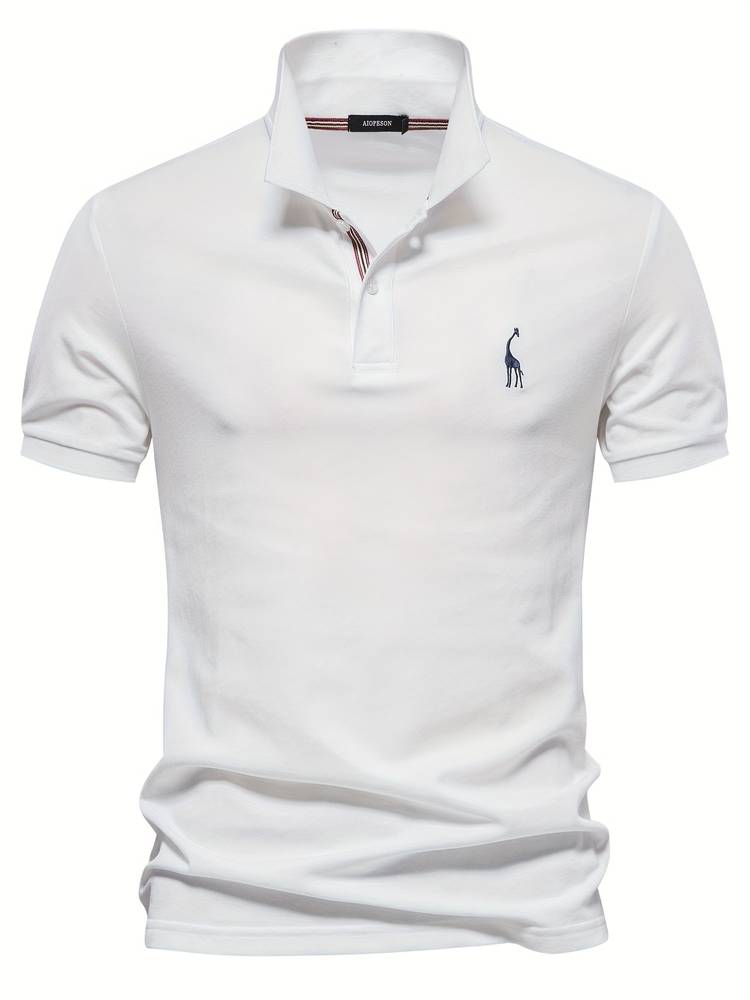 Henry | Slim Fit Klassiek Polo met stijlvolle contrastdetails