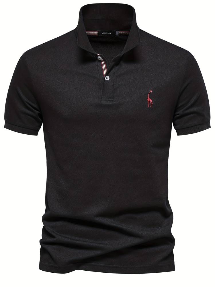 Mateo | Slim Fitted Klassiek Poloshirt met subtiele Kragendetail
