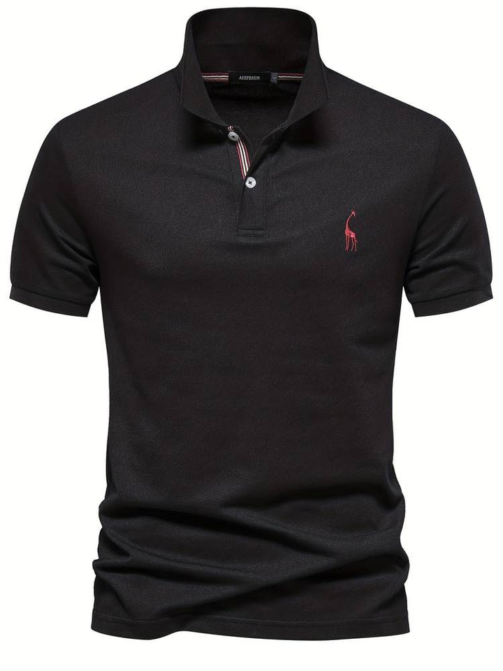 Mateo | Slim Fitted Klassiek Poloshirt met subtiele Kragendetail